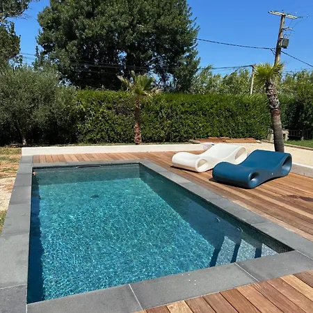 Villa Bord De Piscine, Jacuzzi *